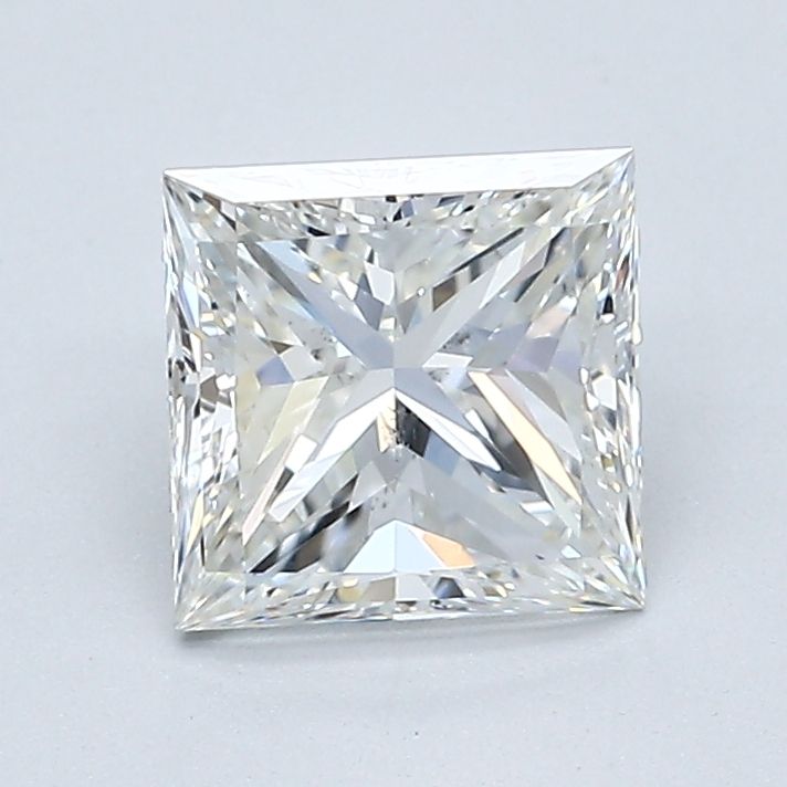 Diamond Natural 1,5Ct G-SI1 Princess - GIA6552356095 1
