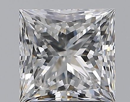Diamond Natural 1,51Ct F-SI1 Princess - GIA2558596156 1