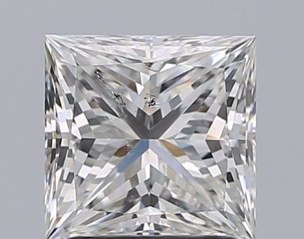 Diamond Natural 1,51Ct F-SI2 Princess - GIA7558810783 1