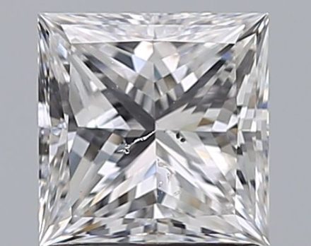 Diamond Natural 1,5Ct E-SI2 Princess - GIA3545269017 1