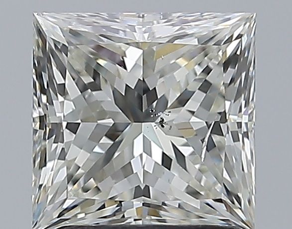 Diamond Natural 1,71Ct J-SI2 Princess - GIA5553751455 1