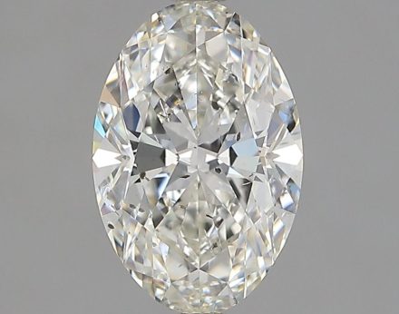 Diamond Natural 1,73Ct I-SI2 Oval - GIA1569364001 1
