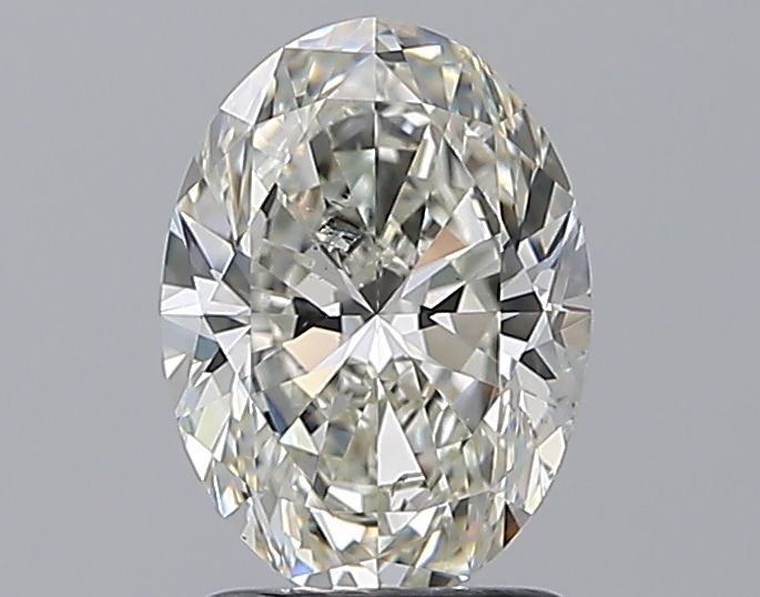 Diamond Natural 1,7Ct J-SI2 Oval - GIA2554053504 1