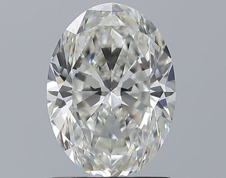 Diamond Natural 1,51Ct H-VVS1 Oval - GIA2556543621 1
