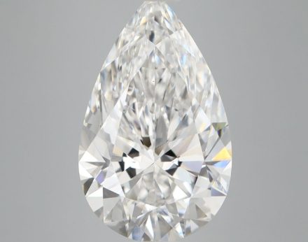 Lab Grown Diamond 5,09Ct D-VVS2 Pear - IGILG810620299 1
