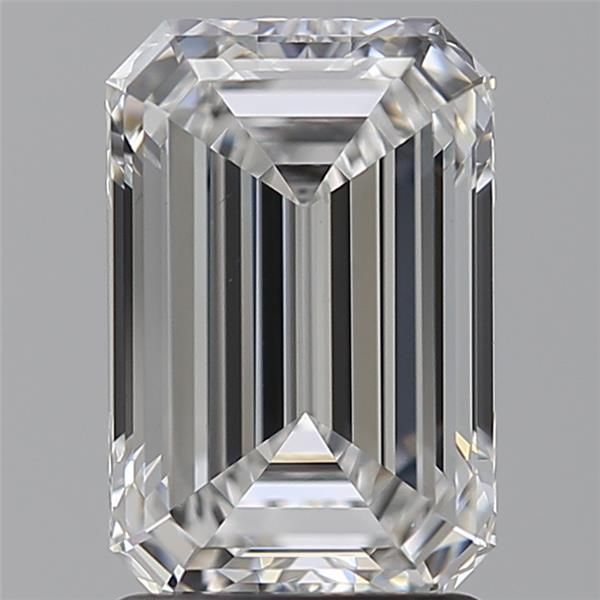 Lab Grown Diamond 2Ct E-VS1 Emerald - IGILG843606895 1