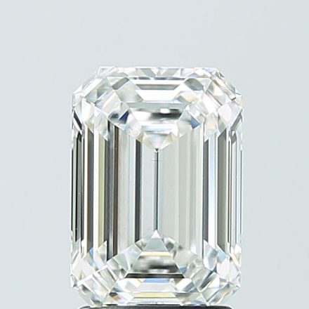 Lab Grown Diamond 2Ct E-VS1 Emerald - IGILG840643132 1