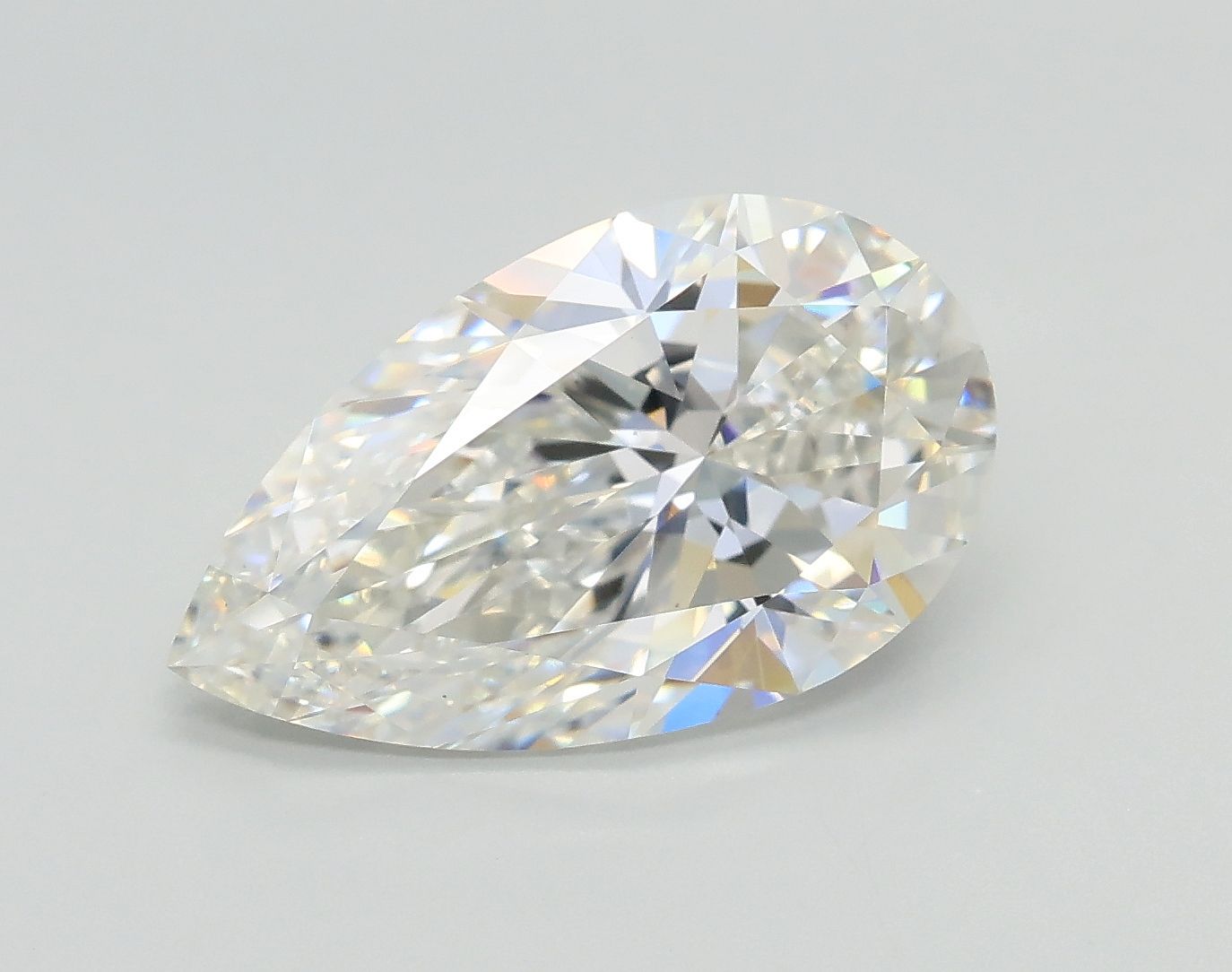 Lab Grown Diamond 3,01Ct F-VS1 Pear - IGILG677557998 1