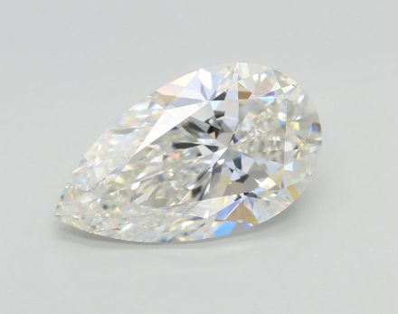 Lab Grown Diamond 3,01Ct F-VS1 Pear - IGILG677557998 1