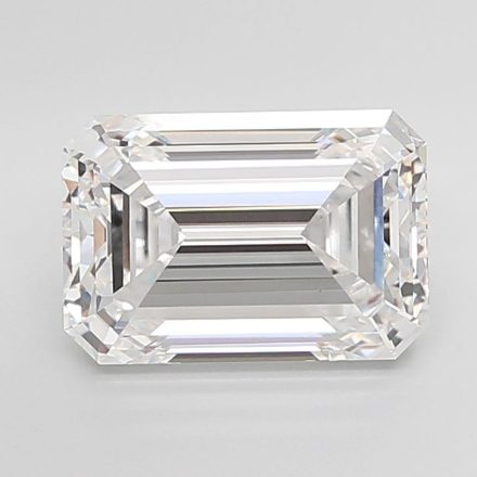 Lab Grown Diamond 2,1Ct E-VVS2 Emerald - IGILG839620247 1