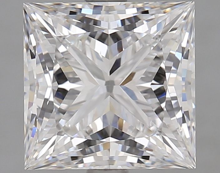 Lab Grown Diamond 3,2Ct D-FL Princess - IGILG818623974 1