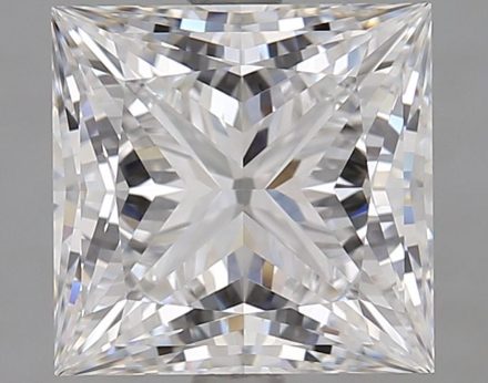 Lab Grown Diamond 3,2Ct D-FL Princess - IGILG818623974 1