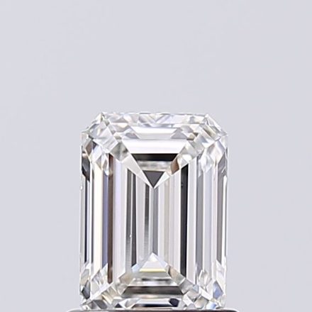 Lab Grown Diamond 1Ct F-VVS2 Emerald - IGILG839645002 1