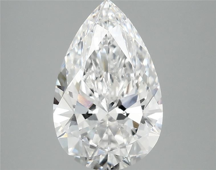 Lab Grown Diamond 3Ct D-VS1 Pear - IGILG717597649 1