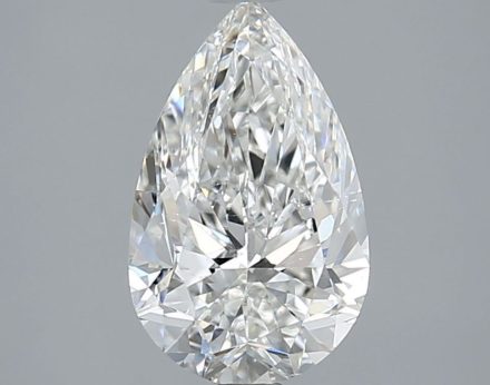 Diamond Natural 1,8Ct F-SI2 Pear - GIA1555638576 1