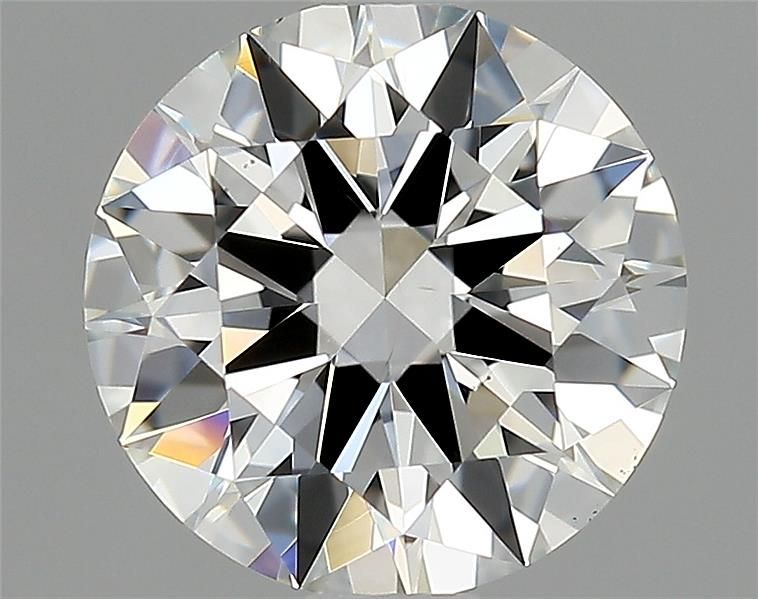 Diamond Natural 1Ct F-SI1 Round - GIA7556693542 1