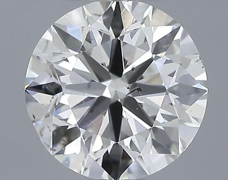 Diamond Natural 1Ct H-SI2 Round - GIA7558801508 1