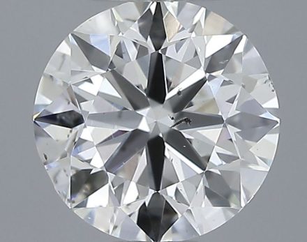 Diamond Natural 1Ct H-SI2 Round - GIA7558801508 1