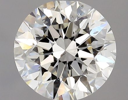 Diamond Natural 1,5Ct G-SI2 Round - GIA7556314702 1