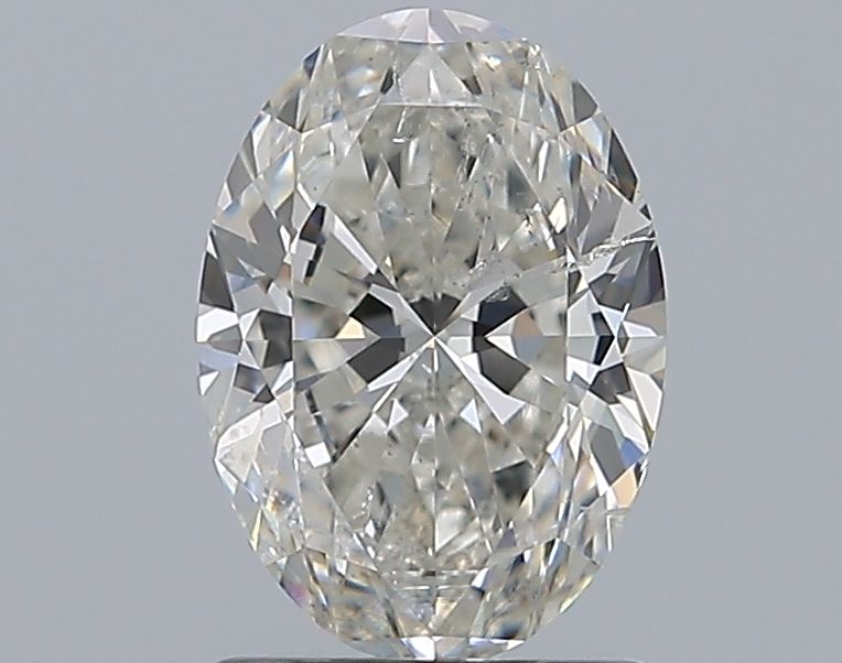 Diamond Natural 1,51Ct H-SI2 Oval - GIA7558752602 1