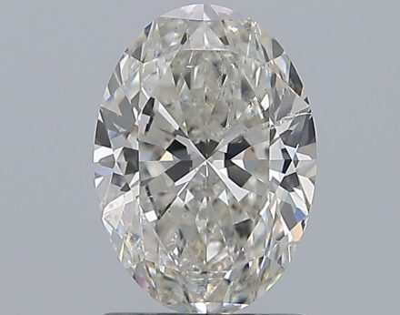 Diamond Natural 1,51Ct H-SI2 Oval - GIA7558752602 1