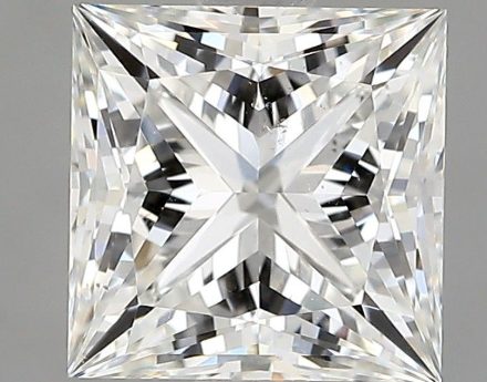 Diamond Natural 1,51Ct G-SI1 Princess - GIA5543997195 1