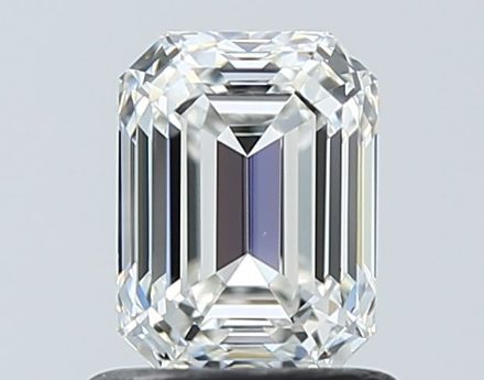 Diamond Natural 1Ct H-VS2 Emerald - GIA6565103367 1