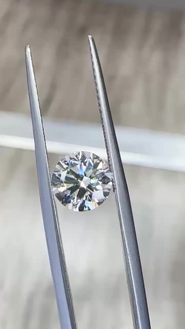 Diamond Natural 1,5Ct G-SI1 Round - GIA7552154591 1