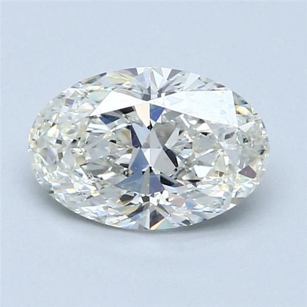 Diamond Natural 1,81Ct I-SI1 Oval - GIA7542843039 1