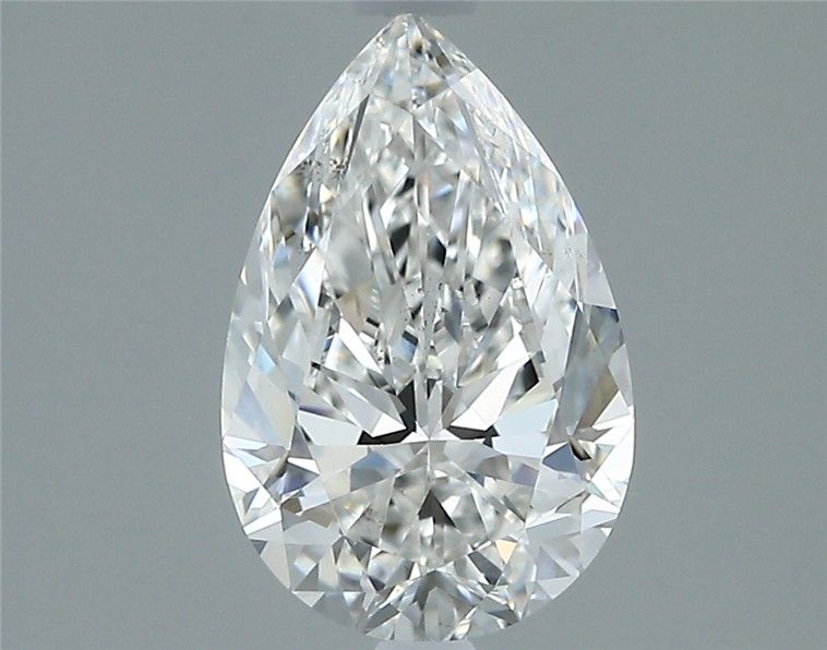 Diamond Natural 1,51Ct G-SI1 Pear - GIA6552626911 1