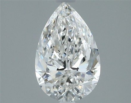 Diamond Natural 1,51Ct G-SI1 Pear - GIA6552626911 1