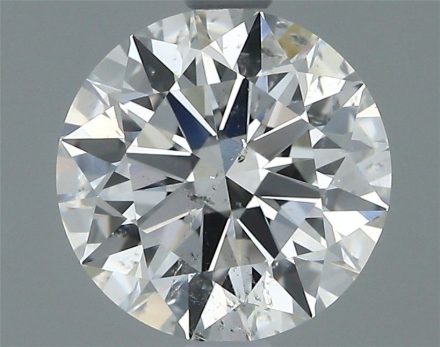Diamond Natural 1,51Ct G-SI2 Round - GIA1533884456 1