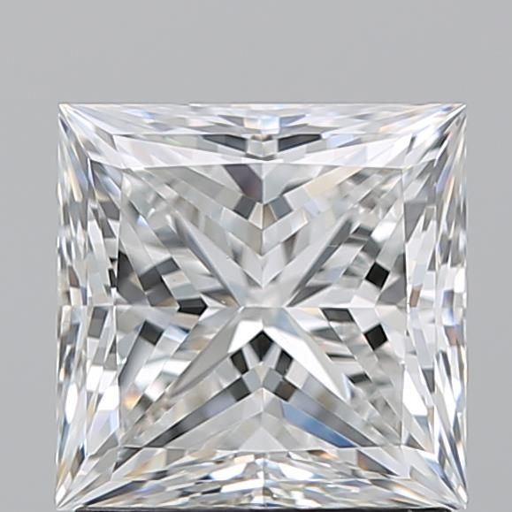 Diamond Natural 1,7Ct F-VS2 Princess - GIA2245019810 1