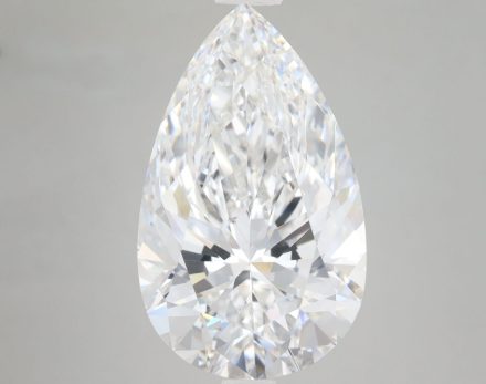 Lab Grown Diamond 7,42Ct E-VVS2 Pear - IGILG843603109 1