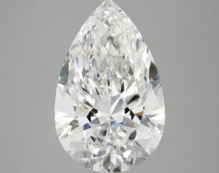 Lab Grown Diamond 5,09Ct D-VVS2 Pear - IGILG844630921 1