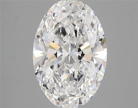 Lab Grown Diamond 2,61Ct D-VVS2 Oval - IGILG838608846 1