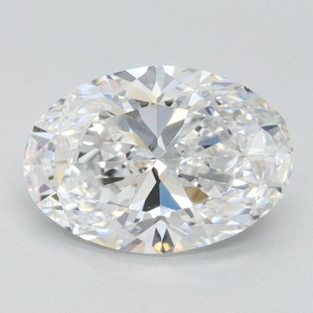 Lab Grown Diamond 1,5Ct D-IF Oval - IGILG843604979 1