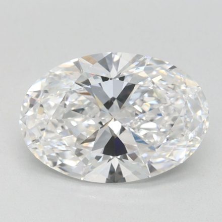 Lab Grown Diamond 1,5Ct D-IF Oval - IGILG843604978 1