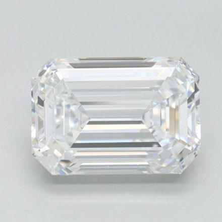 Lab Grown Diamond 1,59Ct D-IF Emerald - IGILG843604941 1