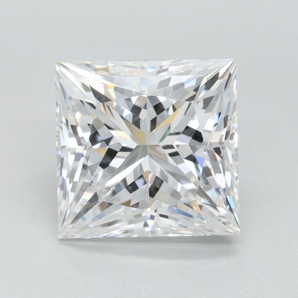 Lab Grown Diamond 2,42Ct D-IF Princess - IGILG843605052 1