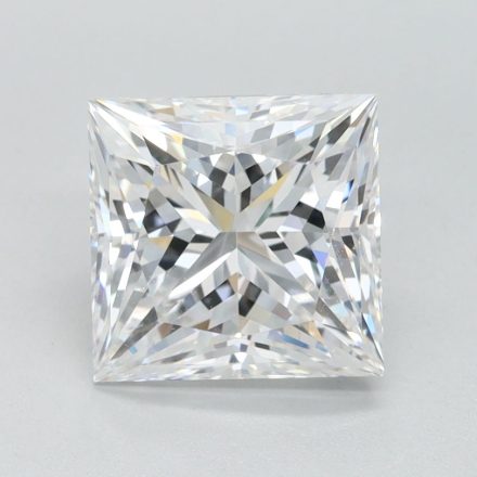 Lab Grown Diamond 2,42Ct D-IF Princess - IGILG843605052 1