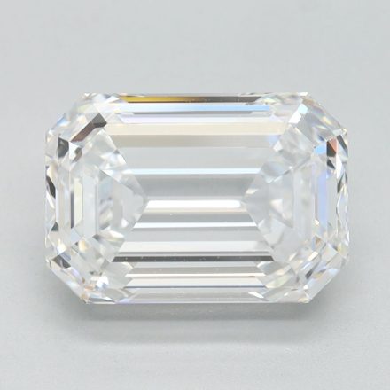Lab Grown Diamond 3,2Ct D-IF Emerald - IGILG842621161 1