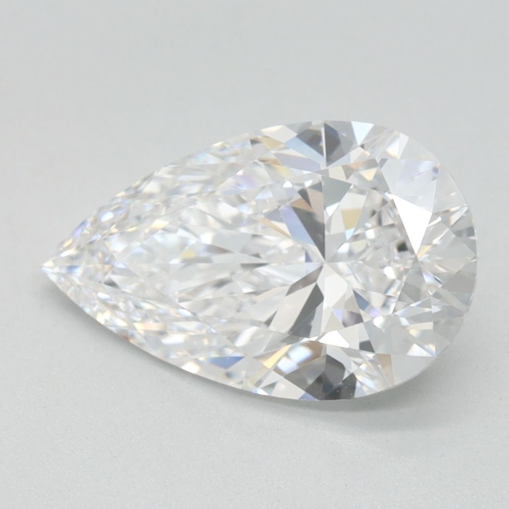 Lab Grown Diamond 1,61Ct D-IF Pear - IGILG841678892 1