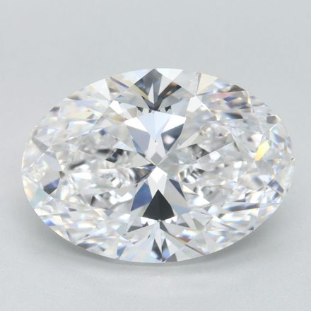 Lab Grown Diamond 4,01Ct D-VVS1 Oval - IGILG837647200 1