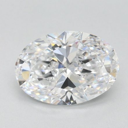 Lab Grown Diamond 1,5Ct D-IF Oval - IGILG843667714 1
