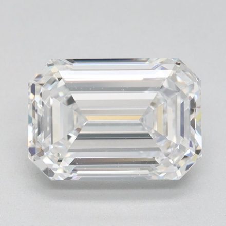 Lab Grown Diamond 1,45Ct D-IF Emerald - IGILG841678787 1