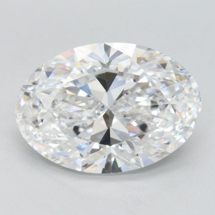 Lab Grown Diamond 4,15Ct D-IF Oval - IGILG844602154 1
