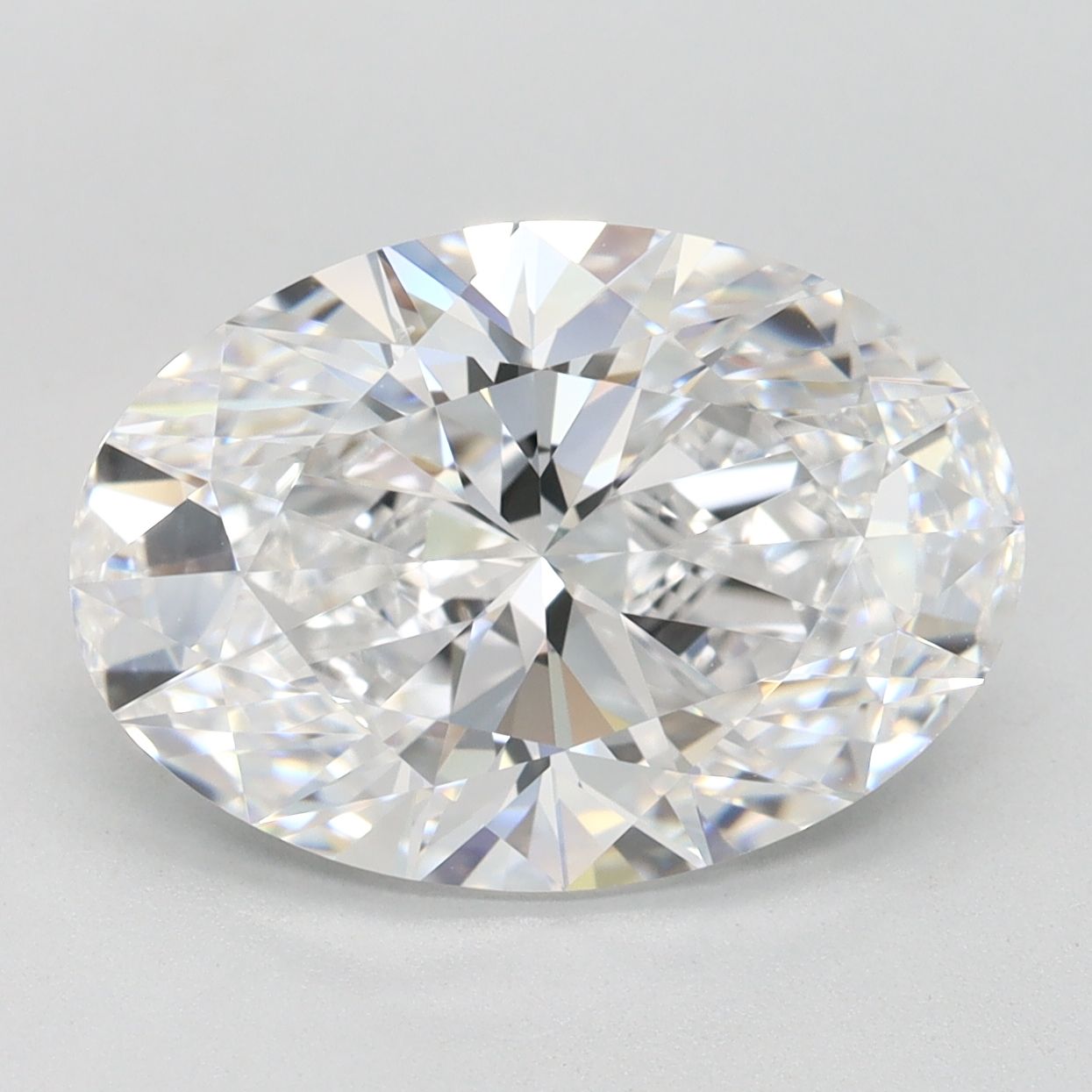 Lab Grown Diamond 4,05Ct D-IF Oval - IGILG836603029 1