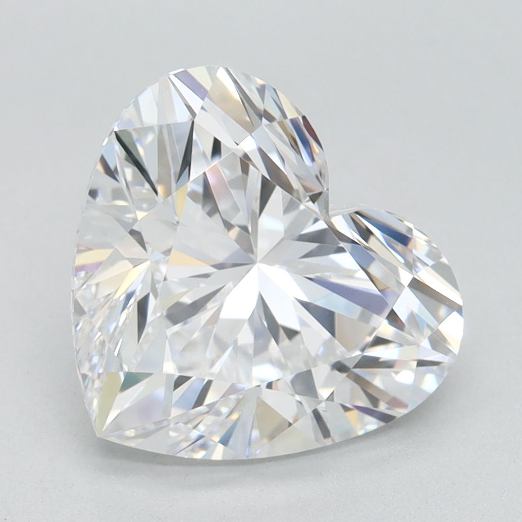 Lab Grown Diamond 2,96Ct D-FL Heart - IGILG846662127 1
