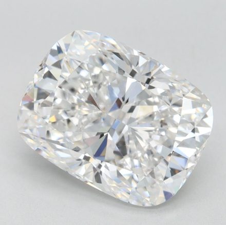 Lab Grown Diamond 3,44Ct D-IF Cushion - IGILG844642272 1